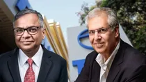 Noel Tata and Chandrasekaran