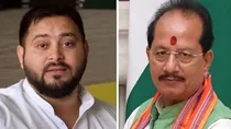 Bihar assembly election tejashwi yadav vijay sinha