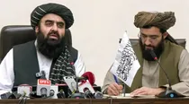 No woman journalist at Taliban minister
