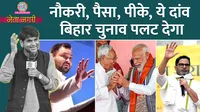 bihar election 2025 tejashwi yadav chirag paswan prashant kishor jdu netanagri