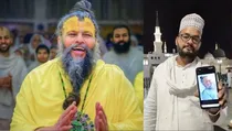 threats to sufiyan who prayed fro premanand ji maharaj from madina mosque