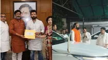 Bihar election 2025 rjd ljp distributed party symbols BJP leaders met upendra kushwaha