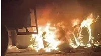barmer scorpio trailer collision 