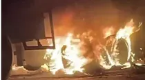 barmer scorpio trailer collision