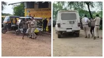 Rewa police brutally beaten farmer for demanding extra urea video viral
