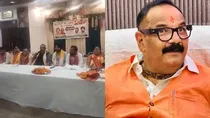 bjp mla mahesh trivedi viral video admitted taking 10 percent commission from MLA fund