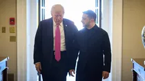 Donald Trump meets Zelensky at White House