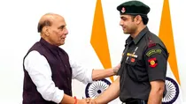 Neeraj Chopra, Rajnath Singh, Indian Armed Forces