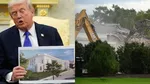 White House Donald Trump 90,000 sq ft ballroom East Wing Features