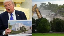 White House Donald Trump 90,000 sq ft ballroom East Wing Features