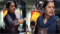 Wife Of A Train Loco Pilot Travelling Without Ticket Argument with TTE Video Viral
