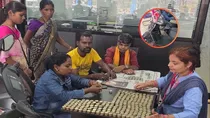 farmer buys Scooty by 40000 coins 