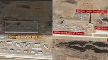 China built 36 Hardened Aircraft Shelters Near Arunachal