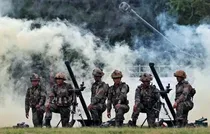 indian army drone power missile warfare laldakh astra shakti exercise