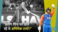 India Vs Australia Second T20I Abhishek Sharma Batting