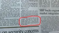 big embarrassment for pakistani newspaper dawn while it publishes chat gpt ai prompt in newspaper business report netizens react