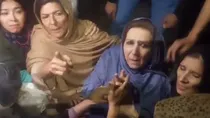 Pakistan Ex PM Imran Khan Sisters Came To Meet Him In JaiL Police Misbehaved Them
