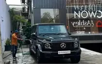 fine of 10 thouasand imposed on hyderabad man for washing car with drinking water