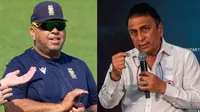 Shukri Conrad, Sunil Gavaskar, IndvsSA