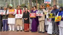 Parliament Winter Session Live Loksabha Rajyasabha SIR Protest By Opposition