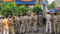 Haryana Nuh mob attacked Police team which came to arrest a cybercriminal