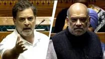 incidents of heated debates between rahul gandhi amit shah and bjp led nda government in parliament
