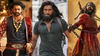 Prabhas in Baahubali 2, Ranveer Singh in Dhurandhar, Vicky Kaushal in Chhaava