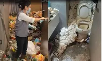 Chinese Gamer Left Hotel Room Filled With Trash