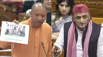 Akhilesh Yadav Yogi Adityanath Photo