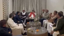 uttar pradesh brahmin MLAs meeting lucknow political unity after thakur kutumb