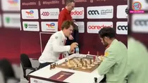 World No 1 Magnus Carlsen slams table in anger again loses his cool after suffering defeat against India's Arjun Erigaisi