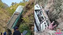 Uttarakhand Almora bus fell into ditch many died and several others injured