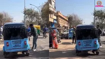 jodhpur bajaj auto set on fire