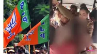 karnataka bjp worker assaulted 