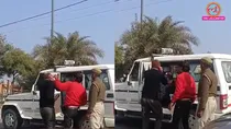 SDM slaps bike Rider