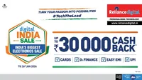 reliance digital india sale