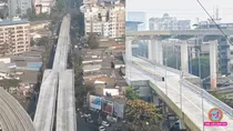 Mira Bhayandar new 100 crore flyover sparking controversy over its uneven design video viral