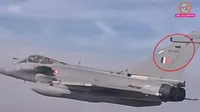 indian air force mocks pakistan by flying bs022 tail no dassault rafale on republic day parade flypast