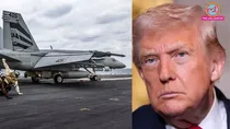 president donald trump said armada sailing towards iran is bigger than venezuela