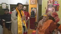 Alankar Agnihotri meet swami Avimukteshwarananda 