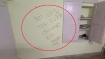 rajasthan thief writes in lipstick after looting house if you keep alcohol keep chips too
