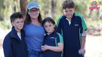 Australia 13-year-old boy swam for hours to save his family