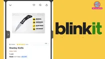 Blinkit, Knife, fir on blinkit, fir against blinkit, blinkit news, delhi police, delhi, delhi news, button knife, knife weapon, dangerous knife, murder