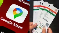 Aadhaar centres on google maps
