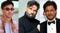 Ranbir Kapoor, Suniel Shetty, Shahrukh Khan