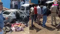 Chhindwara CNG car BLAST
