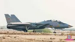 us israel joint strike destroys  iran air force f14 tomcat fighter jet
