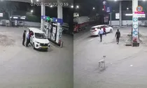 Firozabad car driver petrol pump