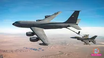iran claims it shot down a us air force kc 135 stratotanker mid air refuling jet in iraq iran claims