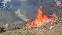 Colombian military plane crash